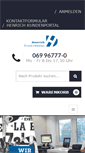 Mobile Screenshot of henrich.de